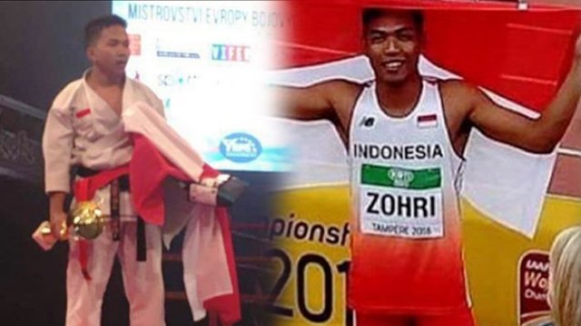 Zohri Dan Fauzan Si Juara Dunia Karate Kerja Di Minimarket Abadikini Com