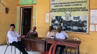 Photo of Yusril Hadiri Sosialisasi Partai Bulan Bintang di Kampung Sawah