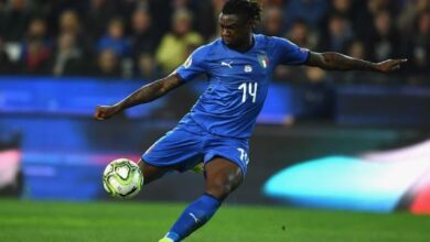Photo of Cetak Gol Debut, Moise Kean Masuk Buku Sejarah Timnas Italia