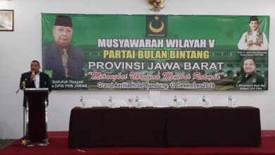 Photo of Sekjen Afriansyah Noor Buka Muswil V DPW PBB Jawa Barat