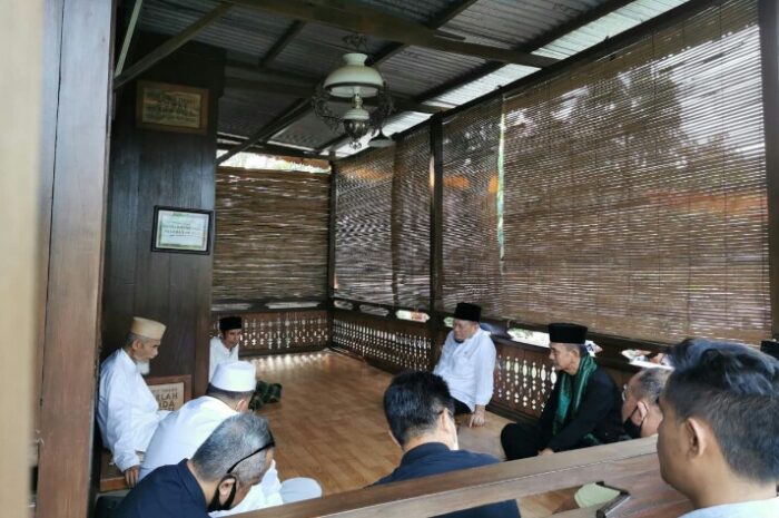 Sekjen PBB Afriansyah Noor dan Ketua DPD RI LaNyalla Sowan