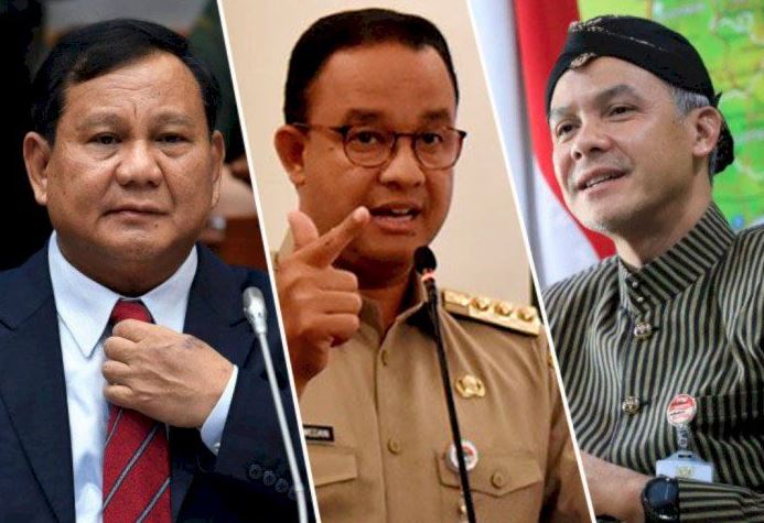 Survei SPIN: Prabowo Unggul Head to Head dengan Ganjar dan Anies