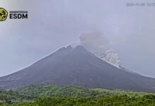 Photo of Merapi Luncurkan Awan Panas Guguran Sejauh 1.000 Meter, Status Aktivitas Tetap SIAGA