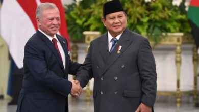 Photo of Prabowo dan Raja Abdullah II Sepakat Perkuat Blok Moderat RI–Yordania