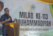 Photo of Wali Kota Tidore Hadiri Milad ke-113 Muhammadiyah, Ajak Sinergi Wujudkan Tidore yang Maju dan Berkelanjutan