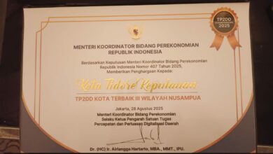 Photo of Digitalisasi Gemilang: Kota Tidore Sabet Dua Penghargaan Terbaik TP2DD untuk Kawasan Nusampua