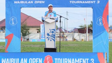 Photo of Bupati Halteng Ikram Malan Sangadji Resmi Membuka Open Tournament Waibulen Cup III