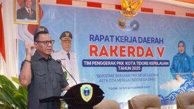 Photo of Rakerda PKK Tidore 2025 Dibuka, Wali Kota Tegaskan Peran PKK sebagai Garda Terdepan Pemberdayaan Keluarga