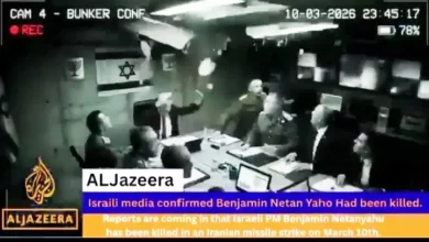 Photo of Viral Video ‘Detik-detik Kematian Netanyahu’ didalam Bunker, Sumber dari Al Jazeera